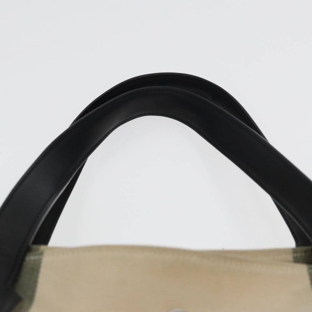SAINT LAURENT Tote Bag Canvas Beach Shopping East West Beige Auth bs16034 - Picture 9 of 16